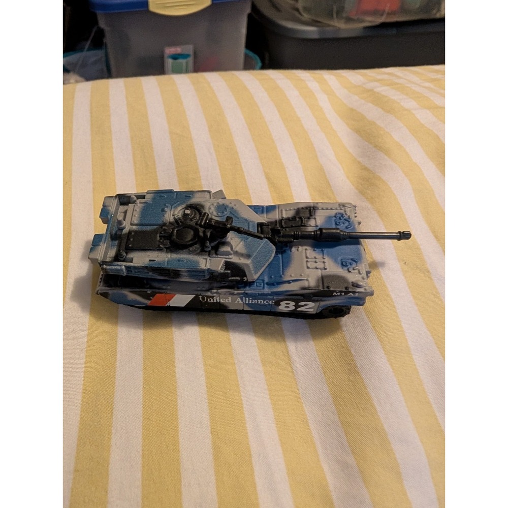 MATCHBOX Real Working Rigs Abrams M1 A1 Tank Military Vehicle Diecast 2012